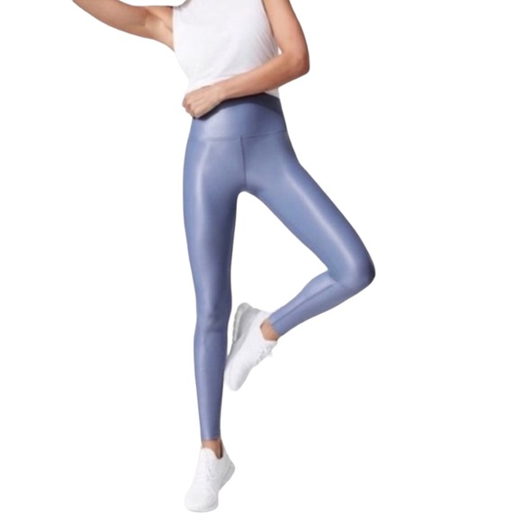 Carbon38 High Rise Full-length Legging in Takara Shine - Picture 2 of 13